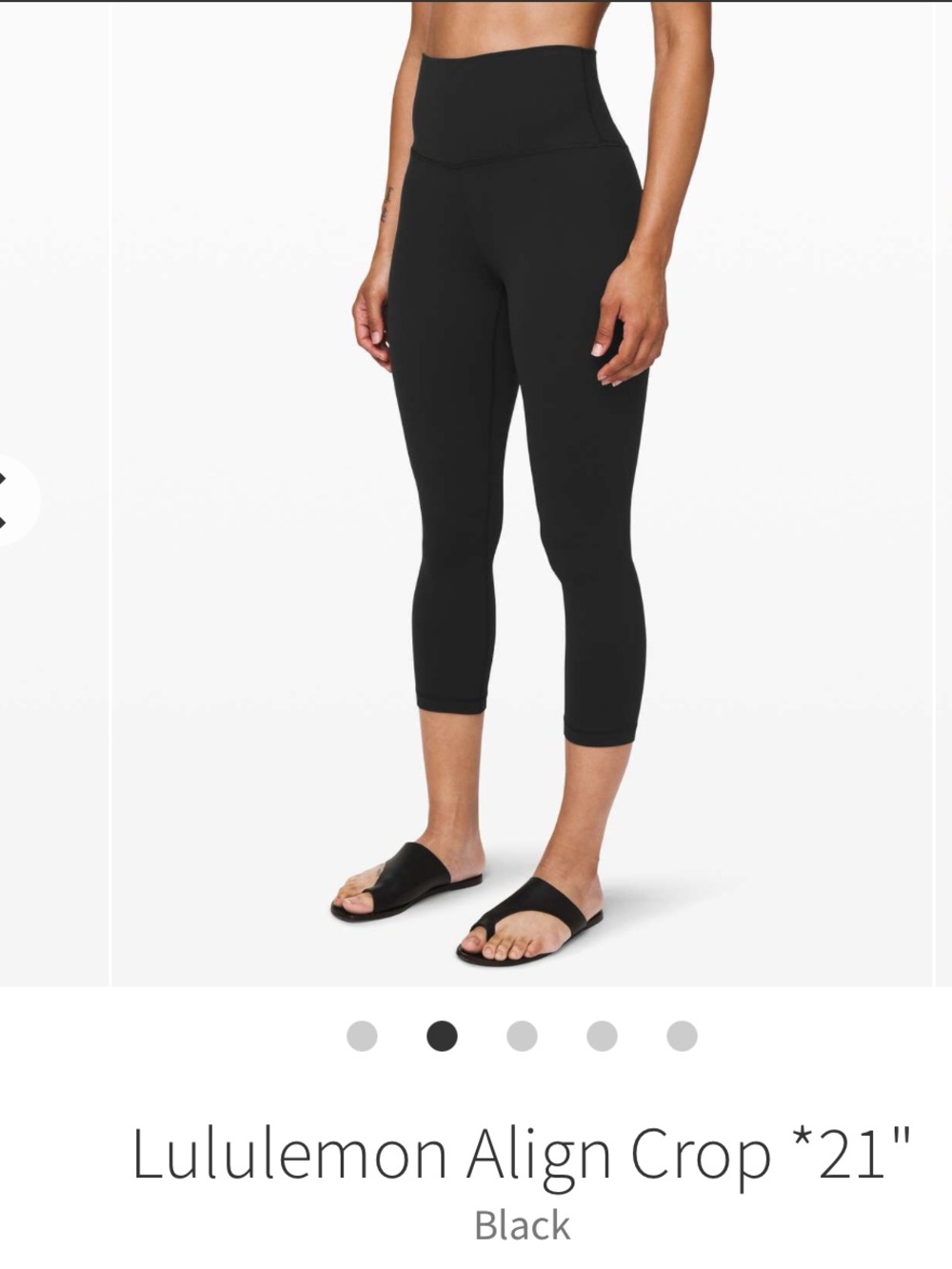 Lululemon align crop leggings